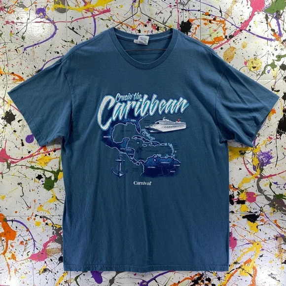 Caribbean Vacation T-Shirt - Picture 1 of 3